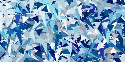 Light BLUE vector pattern with polygonal shapes.