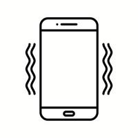 Unique Vibrations Vector Line Icon