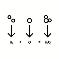 Unique Chemicals Formula Vector Line Icon