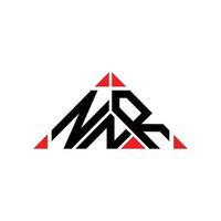 Diseño creativo del logotipo de la letra nnr con gráfico vectorial, logotipo simple y moderno de nnr. vector