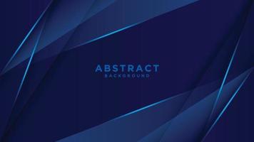 Blue black abstract background geometry shine and layer element. vector