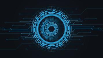 Abstract technology background Hi-tech communication concept.  vector illustration.