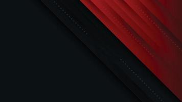 Red and black contrast background. You can use for ad, poster, template, business presentation. vector