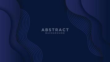 Dynamic navy blue textured style background design. vector