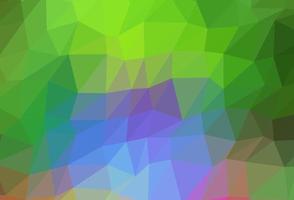 Light Multicolor, Rainbow vector abstract polygonal texture.