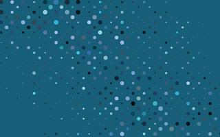 Light BLUE vector cover with spots.