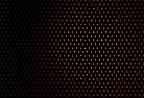 Dark orange vector layout with elements of cards.