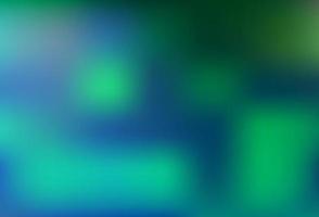 Light Blue, Green vector glossy bokeh pattern.