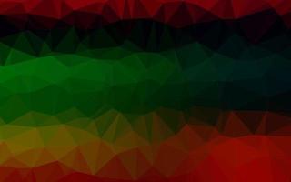 Dark Multicolor, Rainbow vector abstract polygonal layout.