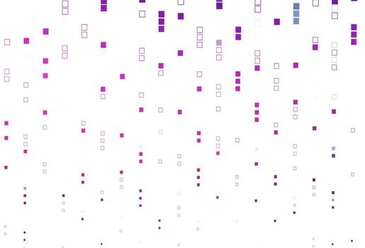 Light Pink vector backdrop with lines, rectangles.