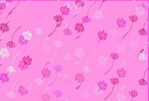Light Pink vector hand painted template.