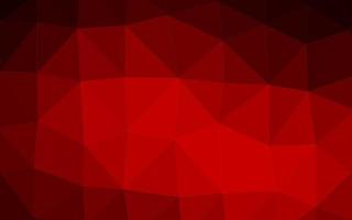 Light Red vector polygon abstract background.