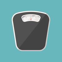 Weight scales vector isolated