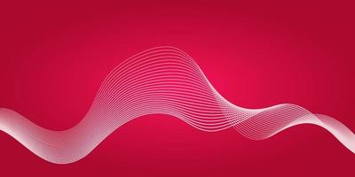 Abstract background with lines color of the year 2023 viva magenta vector illustration