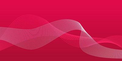 Abstract background with lines color of the year 2023 viva magenta vector illustration