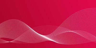 Abstract background with lines color of the year 2023 viva magenta vector illustration