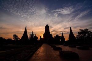 Ancient Buddhist temple in East Asia photo