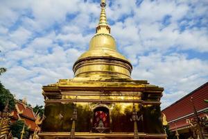 Ancient Buddhist temple in East Asia photo