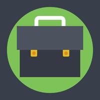 Trendy Briefcase Concepts vector