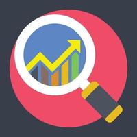 Trendy Analytics Concepts vector