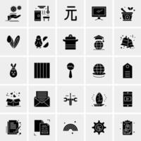 25 Universal Business Icons Vector Creative Icon Illustration to use in web and Mobile Related project