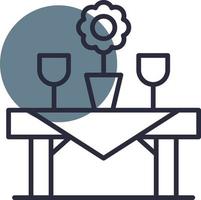 Table Creative Icon Design vector