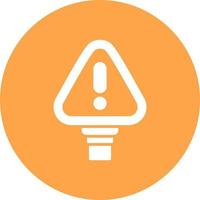 Alert Creative Icon Design vector