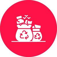 Garbage Creative Icon Design vector