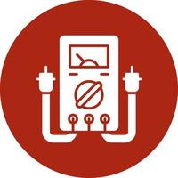 Multimeter Creative Icon Design vector