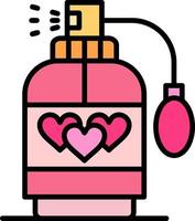 Perfume Creative Icon Design vector