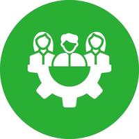 Workforce Creative Icon Design vector