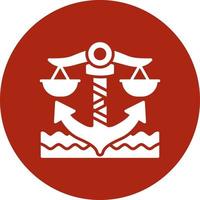 Law Creative Icon Design vector