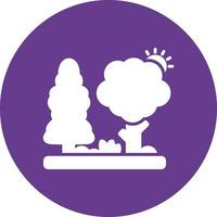 Forest Creative Icon Design vector