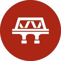 Bridge Creative Icon Design vector