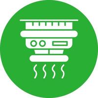 diseño de icono creativo de detector de humo vector