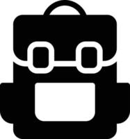 ilustración de vector de bolsa en un fondo. símbolos de calidad premium. iconos vectoriales para concepto y diseño gráfico.