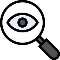 search eye vector illustration on a background.Premium quality symbols.vector icons for concept and graphic design.
