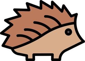 hedgehog vector illustration on a background.Premium quality symbols.vector icons for concept and graphic design.
