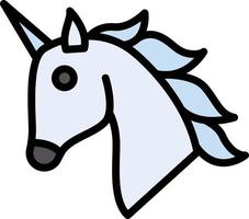 ilustración de vector de caballo en un fondo. símbolos de calidad premium. iconos vectoriales para concepto y diseño gráfico.