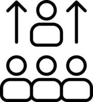 ilustración vectorial de liderazgo en un fondo. símbolos de calidad premium. iconos vectoriales para concepto y diseño gráfico. vector