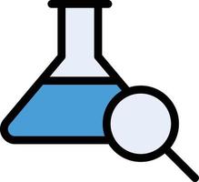 lab flask vector illustration on a background.Premium quality symbols.vector icons for concept and graphic design.