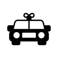 ilustración de vector de juguete de coche en un fondo. símbolos de calidad premium. iconos vectoriales para concepto y diseño gráfico.