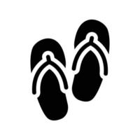 flip flop vector illustration on a background.Premium quality symbols.vector icons for concept and graphic design.