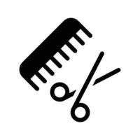 comb scissor vector illustration on a background.Premium quality symbols.vector icons for concept and graphic design.