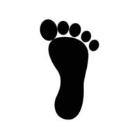 foot vector illustration on a background.Premium quality symbols.vector icons for concept and graphic design.
