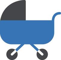 baby pram vector illustration on a background.Premium quality symbols.vector icons for concept and graphic design.