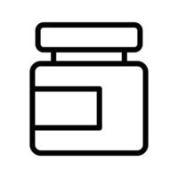 jar vector illustration on a background.Premium quality symbols.vector icons for concept and graphic design.