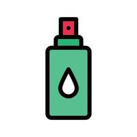 ilustración de vector de botella de aceite en un fondo. símbolos de calidad premium. iconos vectoriales para concepto y diseño gráfico.