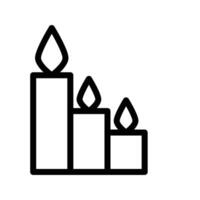 candle vector illustration on a background.Premium quality symbols.vector icons for concept and graphic design.