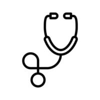 stethoscope vector illustration on a background.Premium quality symbols.vector icons for concept and graphic design.